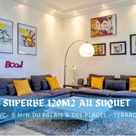 Superbe 120M2 Au Suquet - Property With Style カンヌ エクステリア 写真